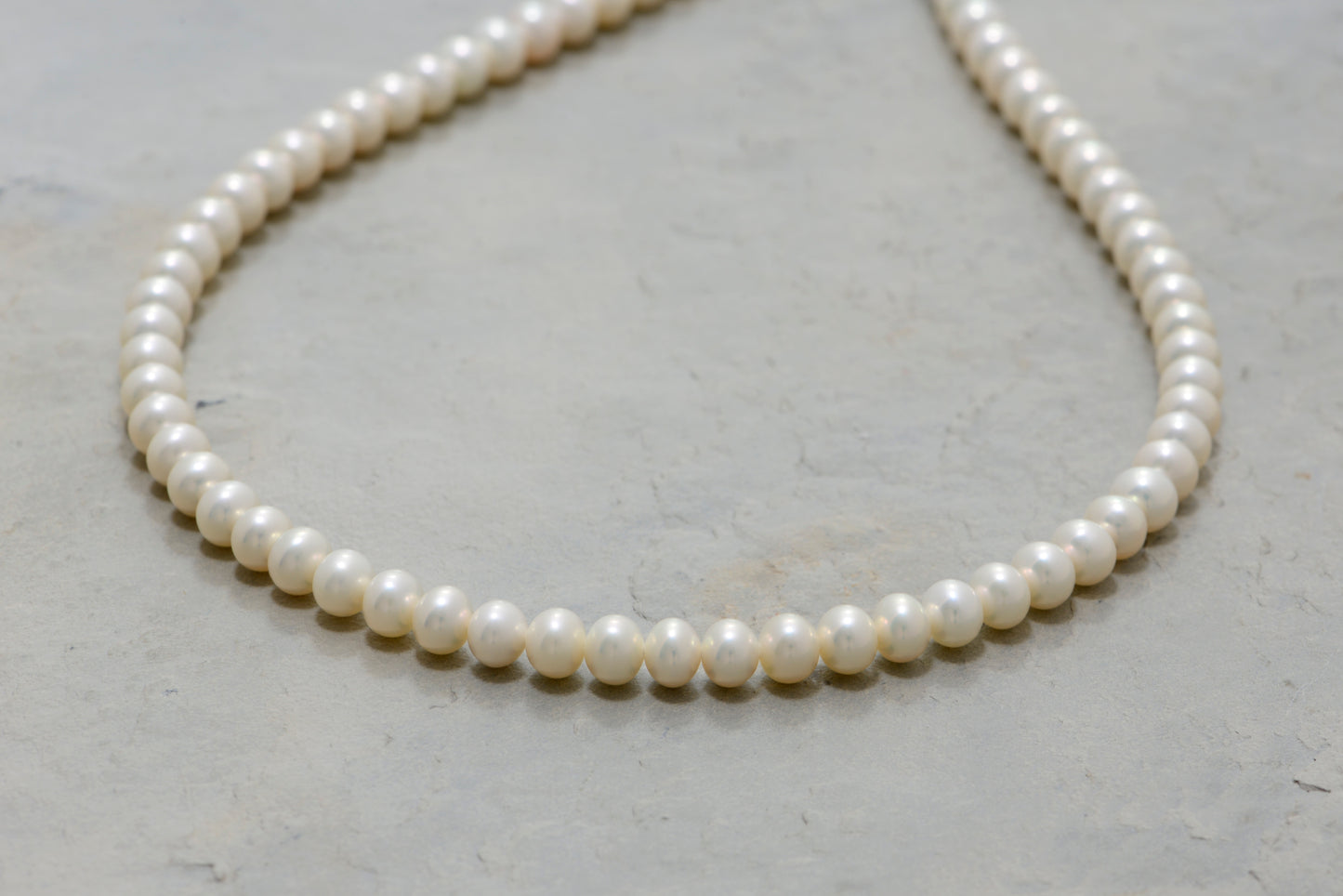 Pearl necklace freshwater pearl 5 mm stylish outfits refine classic noble design